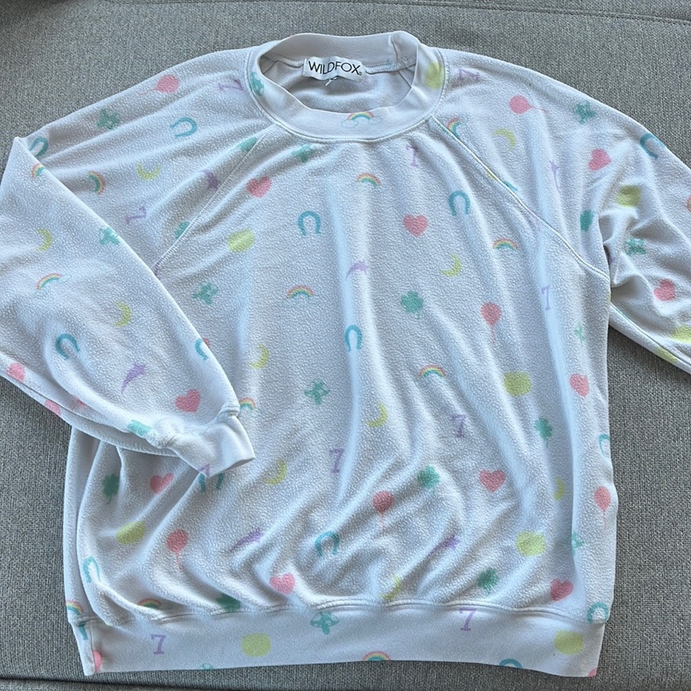 Wild fox lucky charm sweater